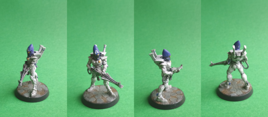 Aeldari Guardian (with helmet)